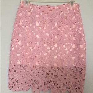 pink skirt